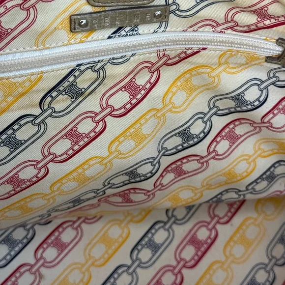 CELINE Vintage Patent Tote Bag Leather - Picture 7 of 9